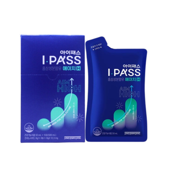 I-Pass H Korean Red Ginseng Tonic Pouch for Student