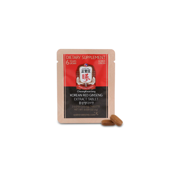 Korean Red Ginseng Extract Tablet - Cheong Kwan Jang