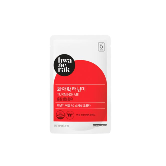 Korean Red Ginseng Hwa Ae Rak Turning Me (Women's Supplement)